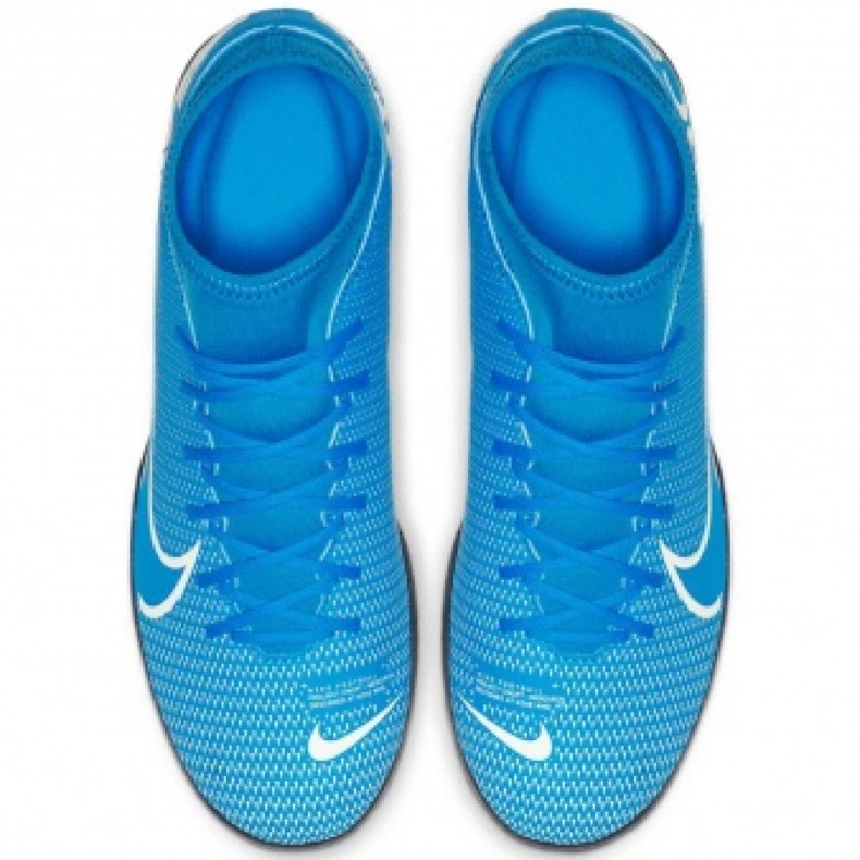 Chaussures d'intérieur Nike Mercurial Superfly 7 Club Ic M AT7979-414 bleu bleu 1