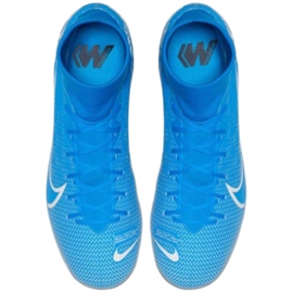 Chaussures de football Nike Mercurial Superfly 7 Academy Ag M BQ5424-414 bleu bleu 1