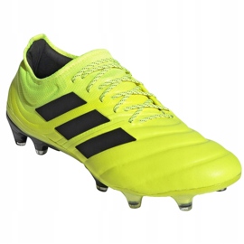 Chaussures de football Adidas Copa 19.1 Fg M F35519 jaune jaune 3