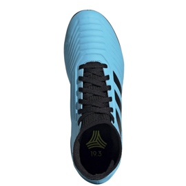 Chaussures de foot Adidas Predator 19.3 Tf Jr G25803 bleu bleu 2 Chaussures de foot Adidas Predator 19.3 Tf Jr G25803 bleu bleu 2