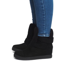 Baskets Compensées Avec Velcro 1703 Noir le noir 2
