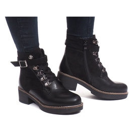 Bottes Chaudes Workers K-4 Noir le noir 1