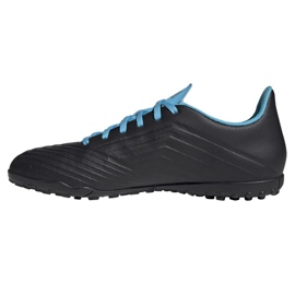 Chaussures de foot Adidas Predator 19.4 Tf M F35636 noir noir 1