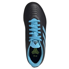 Chaussures de foot Adidas Predator 19.4 Tf Jr G25826 multicolore le noir 2