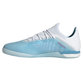 Chaussures d'intérieur adidas X 19.1 In M G25754 bleu bleu 1