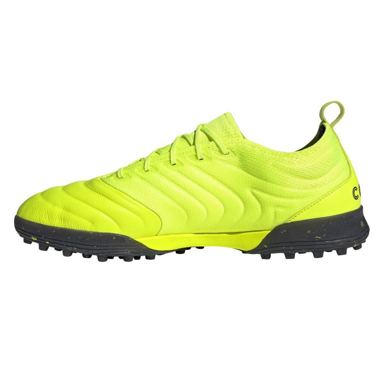 Chaussures de foot Adidas Copa 19.1 Tf M F35511 jaune jaune 1