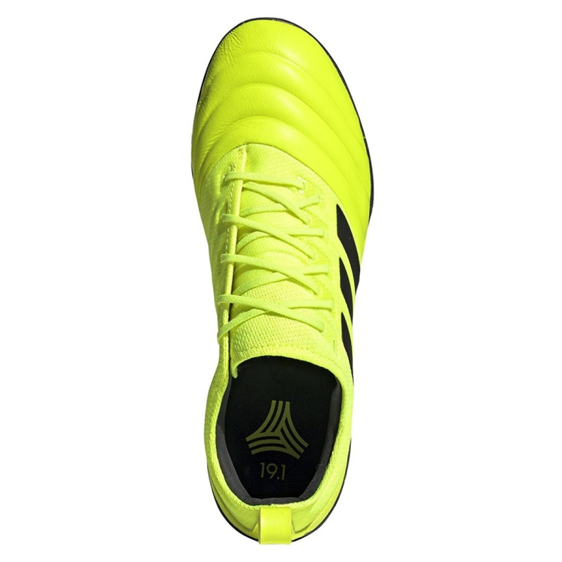 Chaussures de foot Adidas Copa 19.1 Tf M F35511 jaune jaune 2