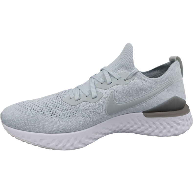 Chaussure Nike Epic React Flyknit 2 M BQ8928-004 blanche 1