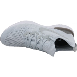 Chaussure Nike Epic React Flyknit 2 M BQ8928-004 blanc 2