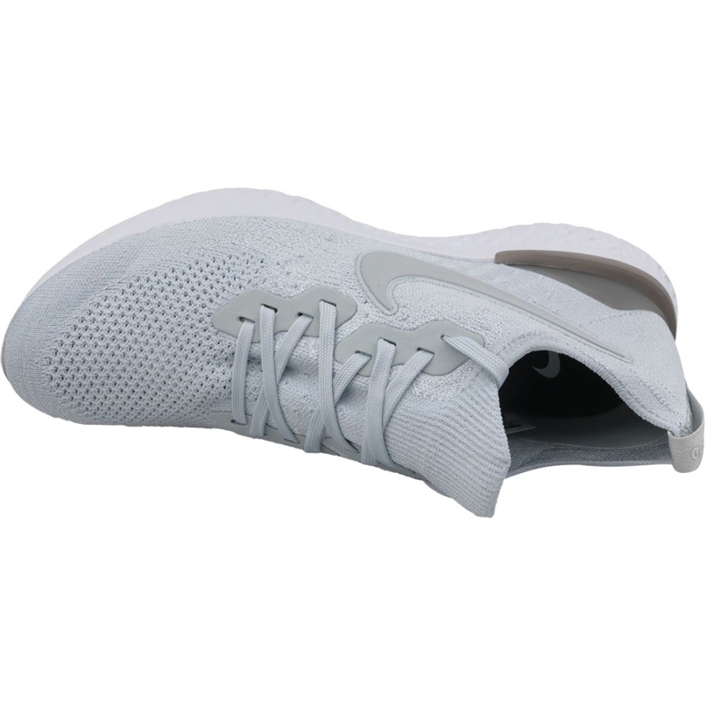 Chaussure Nike Epic React Flyknit 2 M BQ8928-004 blanche 2