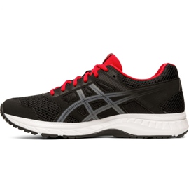 Asics Gel Contend 5 M 1011A256 005 noir rouge chaussures 2