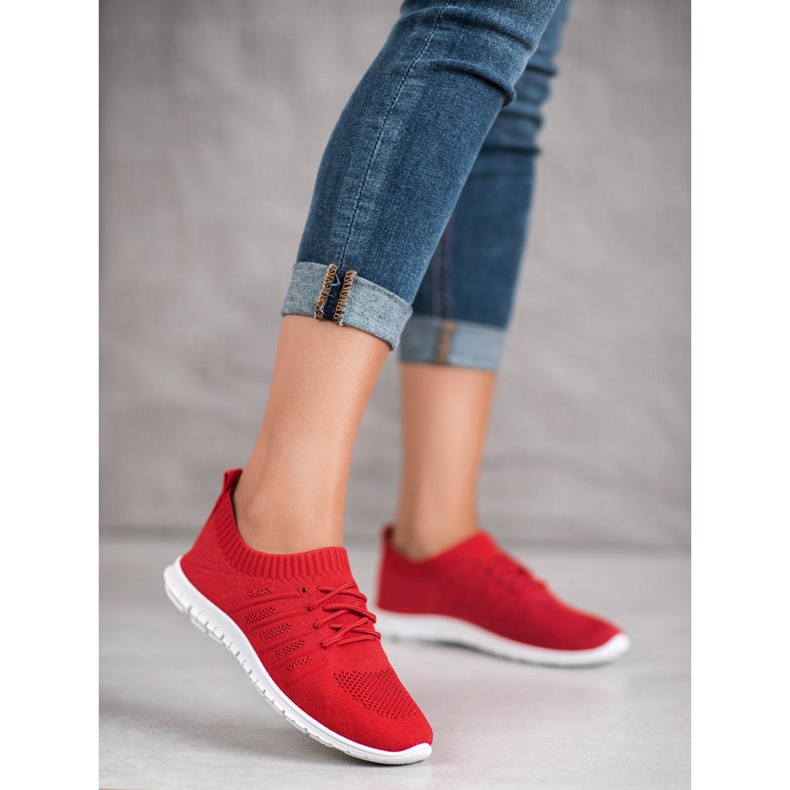 SHELOVET Chaussures de sport rouges 1 SHELOVET Chaussures de sport rouges 1