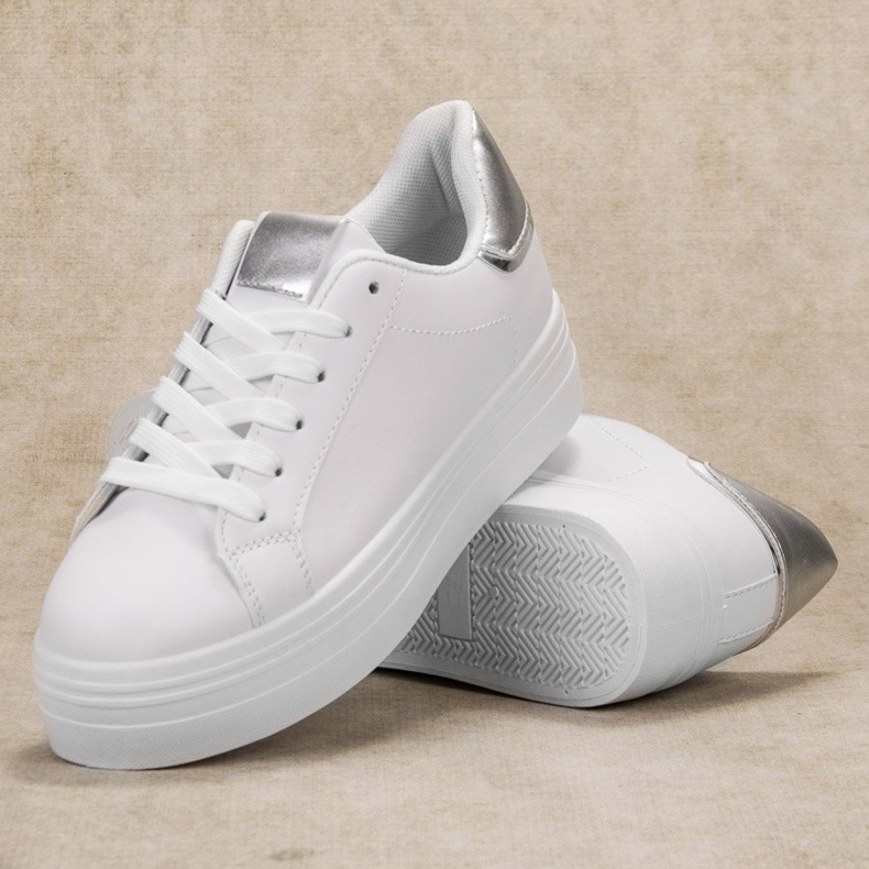 SHELOVET Chaussures de sport à la mode blanc 1