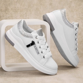 SHELOVET Chaussures de sport à la mode blanc 2