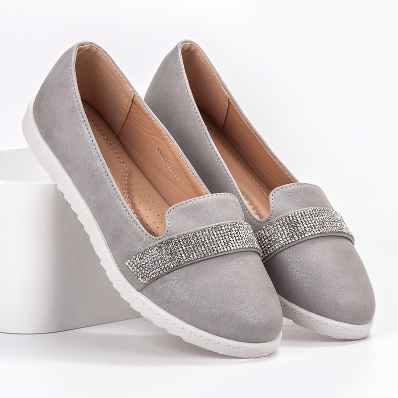 Queentina Seigneurs avec des cristaux gris 2 Queentina Seigneurs avec des cristaux gris 2