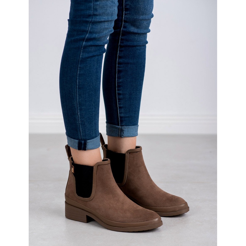 Kylie Bottines Chelsea boots brun 2
