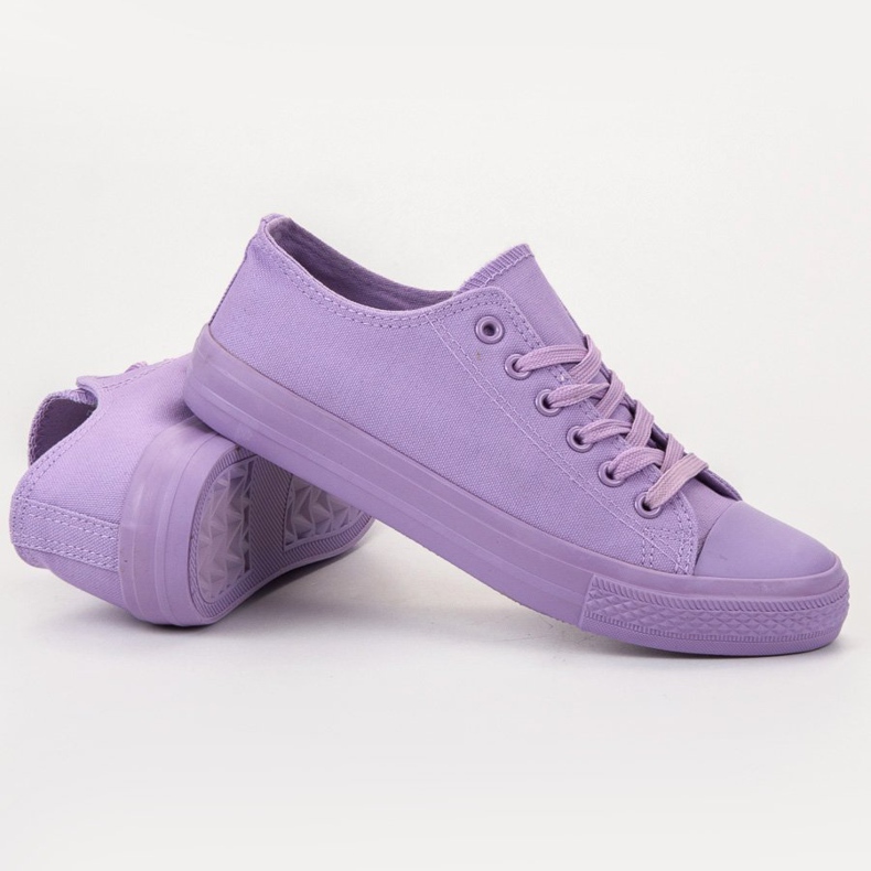 Sport Baskets basses violet 1