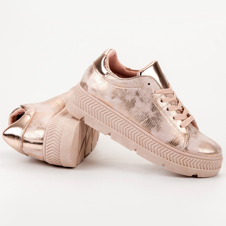 Bestelle Chaussures de sport en or rose jaune 1