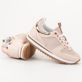 SDS Chaussures de sport en poudre rose 1