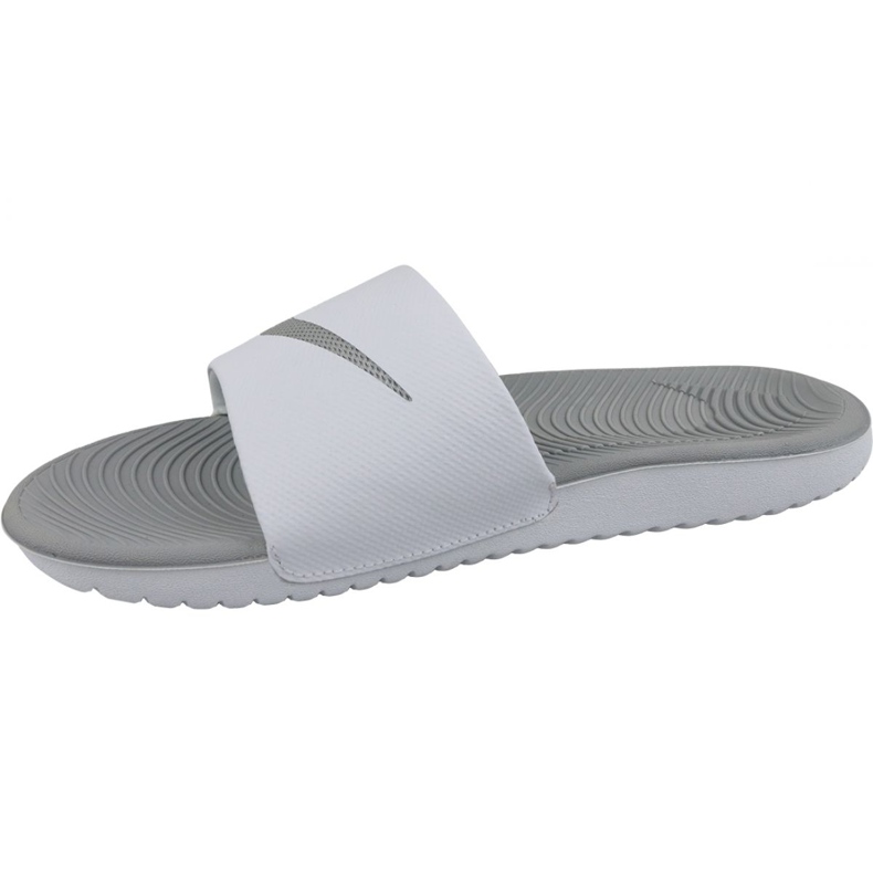 Claquettes Nike Kawa 834588-100 blanc 1