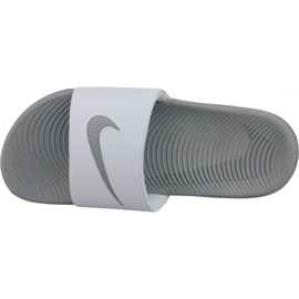 Claquettes Nike Kawa 834588-100 blanc 2