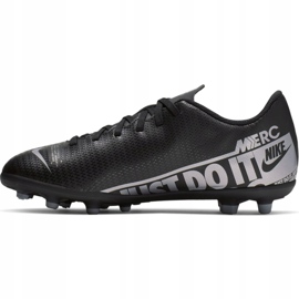 Nike Mercurial Vapor 13 Club FG / MG Jr AT8161 001 chaussures de football noir 2