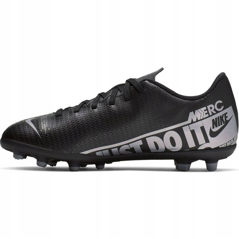Nike Mercurial Vapor 13 Club FG / MG Jr AT8161 001 chaussures de football noir le noir le noir 2