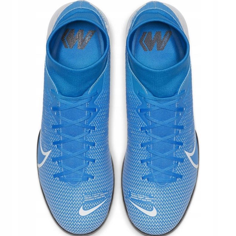Nike Mercurial Superfly 7 Academy Ic M AT7975 414 chaussures de football bleu 1