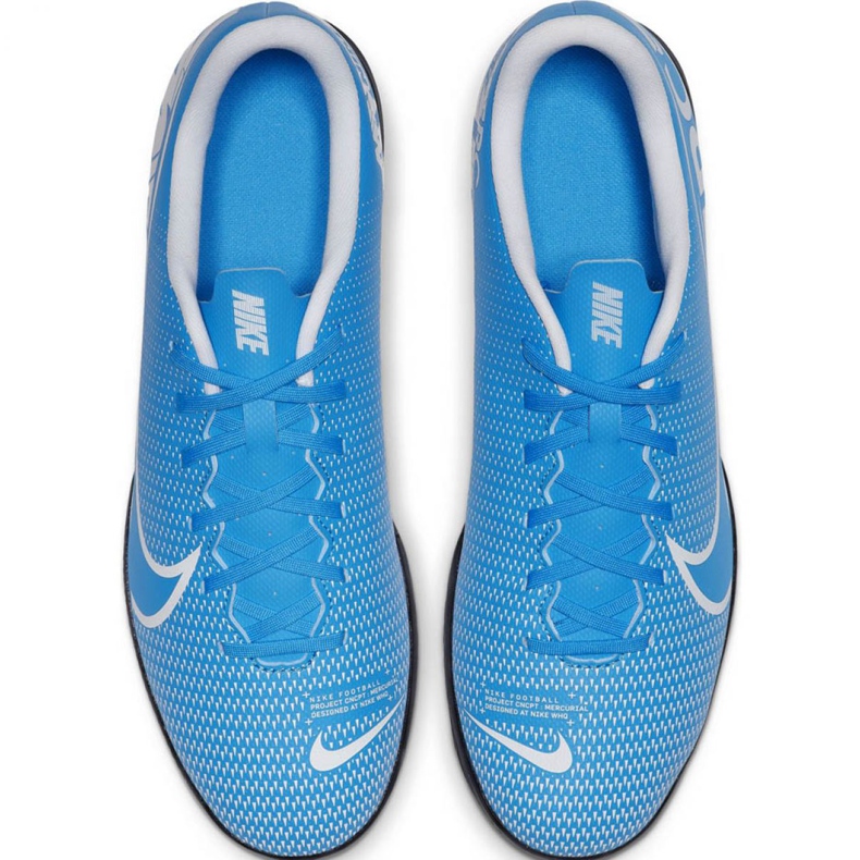 Nike Mercurial Vapor 13 Club Ic M AT7997 414 chaussures de football bleu 2
