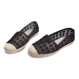 Ballerines Espadrilles YBS136 Noir le noir 3
