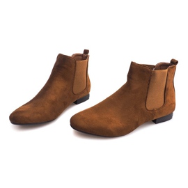 Bottines Chelsea Classiques H531 Camel brun 3