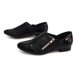 Chaussures à enfiler classiques TL1246 Noir le noir 3