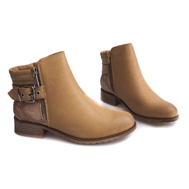 Bottes beiges M52 3