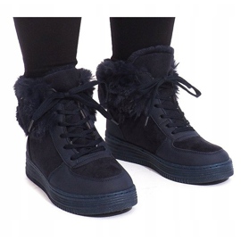 Bottes bien isolées R138 Bleu Marine 2