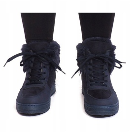 Bottes bien isolées R138 Bleu Marine 1