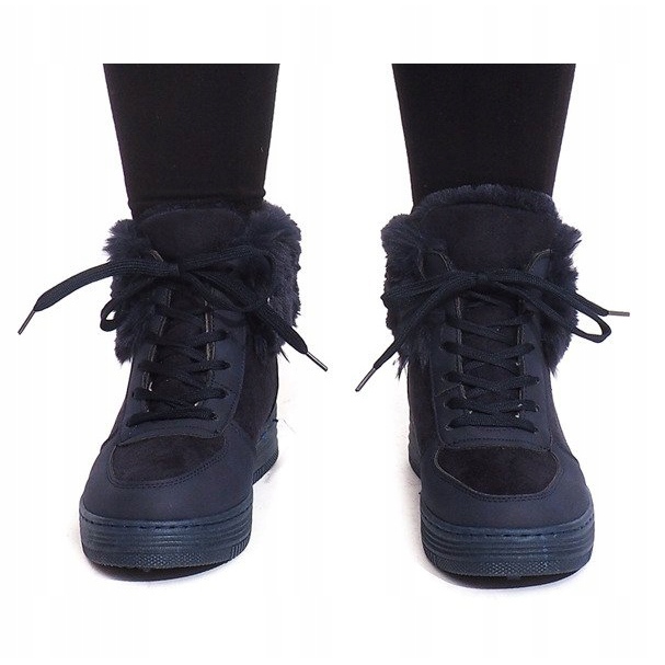 Bottes bien isolées R138 Bleu Marine 1