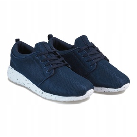 Chaussures de sport homme bleu marine M634-1 1