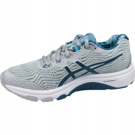 Chaussures de course Asics GT-1000 8 Gs Jr 1014A092-020 gris multicolore 1