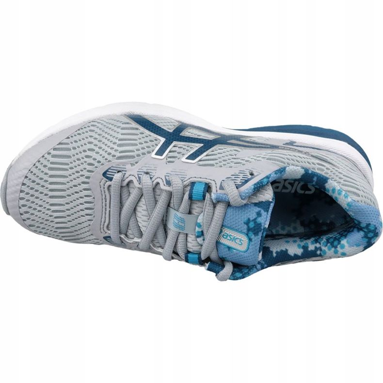 Chaussures de course Asics GT-1000 8 Gs Jr 1014A092-020 gris multicolore 2