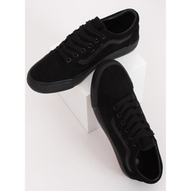 Baskets femme noires B70A NOIR / NOIR le noir 4