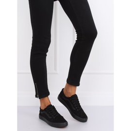 Baskets femme noires B70A NOIR / NOIR le noir 1