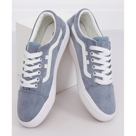 Baskets femme bleues B70A BLEU / BLANC 1