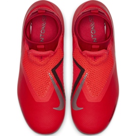 Chaussures de football Nike Phantom Vsn Academy Df FG / MG Jr AO3287-600 rouge rouge 1 Chaussures de football Nike Phantom Vsn Academy Df FG / MG Jr AO3287-600 rouge rouge 1