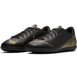 Chaussures de football Nike Mercurial Vapor X 12 Club Tf Jr AH7355-077 multicolore le noir 3