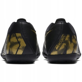 Chaussures de football Nike Mercurial Vapor X 12 Club Tf Jr AH7355-077 multicolore le noir 4
