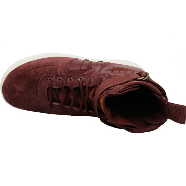 Chaussure Nike Air Force 1 Sf Mid M 917753-202 rouge 2