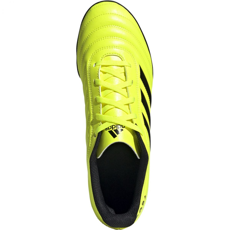 Adidas Copa 19.4 Tf M F35483 chaussures de football jaune 1