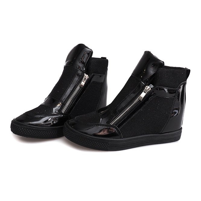 Baskets Compensées TL020-1 Noir 2