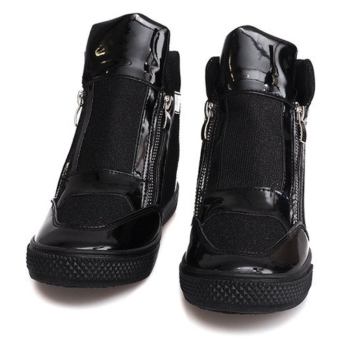 Baskets Compensées TL020-1 Noir le noir 1