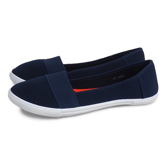 Baskets Slip On Slip On TL204 Bleu Marine 1